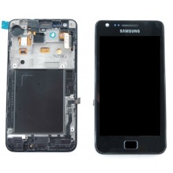 Samsung Galaxy S2 i9100 Lcd and Digitizer Complete with Frame in Black