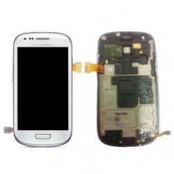 Samsung S3 Mini White LCD & Digitiser Complete i8190