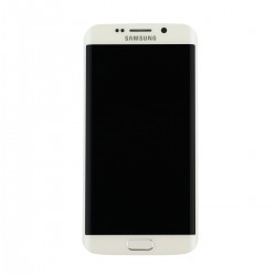 Samsung S6 Edge White LCD & Digitiser Complete G925F GH97-17162B