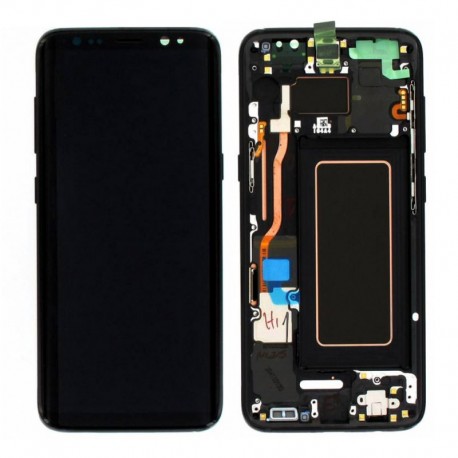 Samsung S8 Black LCD & Digitiser Complete G950f GH97-20457A