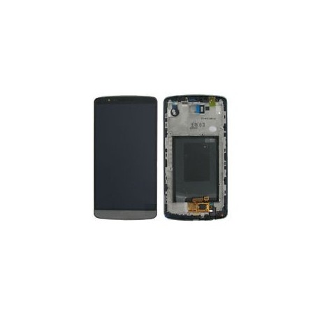 LG G3 Grey LCD & Digitiser with frame D855 D850
