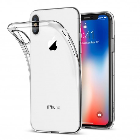 iPhone XS / iPhone X Ultra Thin Clear Gel Case
