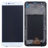 LG K10 2017 White LCD & Digitiser Complete w/ Frame M250n