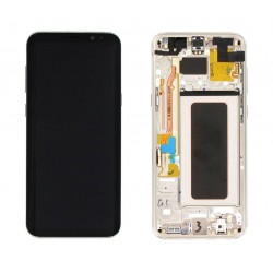 Samsung S8 Maple Gold LCD & Digitiser Complete G950f GH97-20457F