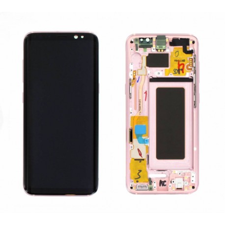 Samsung S8 Rose Pink LCD & Digitiser Complete G950f GH97-20457E