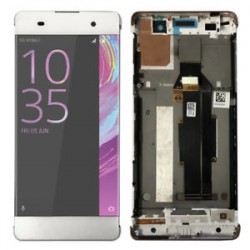 Sony Xperia XA White LCD & Digitiser Complete with frame F3111 F3113 F3116