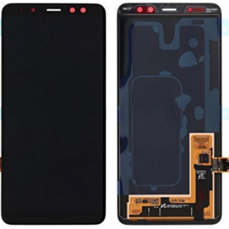 Samsung A8 Black LCD & Digitiser Complete A530f GH97-21406A