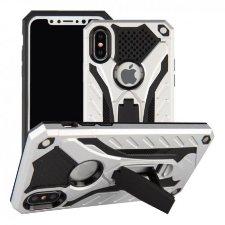 iPhone XS Max Knight Dual Armour Case with Stand (5 colours)