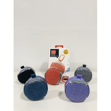 C6 Fabric Bluetooth Speaker with LED (5 colours)