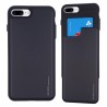 Mercury Slide Bumper Card Holder Case for iPhone 8 Plus / iPhone 7 Plus