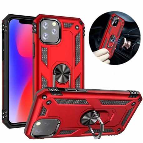 iPhone 11 Pro Armour Case with Ring Mount Stand (Multiple Colours)