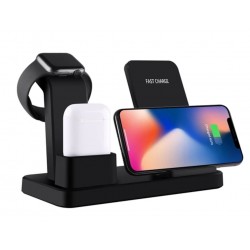 Wireless Qi 3-in-1 15W Charging Desk Stand