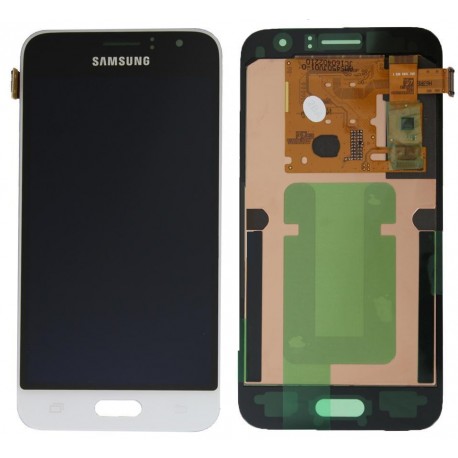 Samsung J1 2016 White LCD & Digitiser Complete J120f GH97-18224A