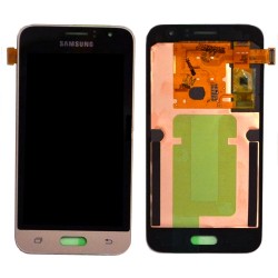Samsung J1 2016 Gold LCD & Digitiser Complete J120f GH97-18224B