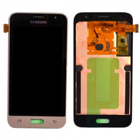 Samsung J1 2016 Gold LCD & Digitiser Complete J120f GH97-18224B