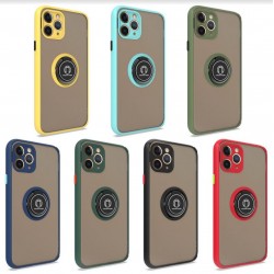 iPhone 12 Mini Ring Pull Armour Case (5 Colours)
