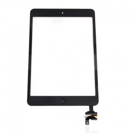 iPad Mini 1 & 2 Black Digitiser with Home Button
