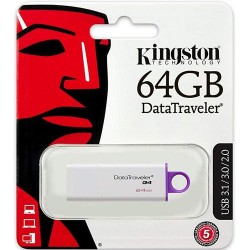 Kingston DataTraveler G4 64GB USB 3.0 Purple USB Flash Drive
