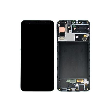 Genuine Samsung Galaxy A30s (SM-A307F) lcd and touchpad in black - part no: GH82-21190A
