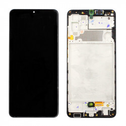 Genuine Samsung Galaxy A32 4G (A325F) Complete lcd Display (without battery) in Black - Part no: GH82-25566A, GH82-25579A