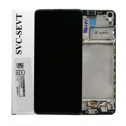 Samsung A21s Black LCD & Digitiser Complete A217f GH82-22988A