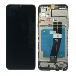 Genuine Samsung Galaxy A03s A037G Complete lcd with frame in Black (EU Version)- Part no: GH81-21233A
