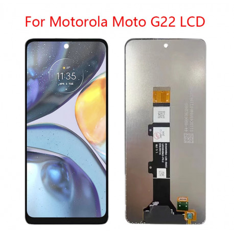 Motorola Moto G22 6.5" XT2231-2 LCD Display Touch Screen Digitizer Assembly