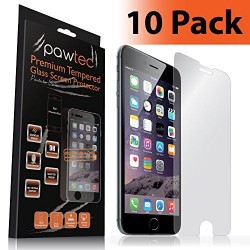 iPhone 5 / 5S / 5C / SE Tempered Glass Screen Protector x10 pack