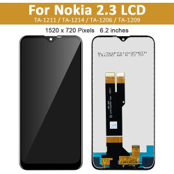 Nokia 2.3 TA-1206 TA-1209 TA-1211 6.2" LCD Screen Touch Digitizer Assembly