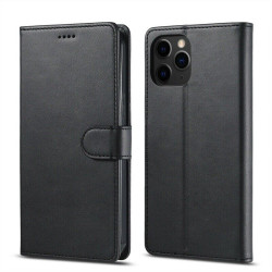 iPhone 15 Pro Max Leather Wallet Book Case