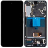 Genuine Samsung Galaxy S22 (S901B) Complete lcd Display with frame in Phantom Black - GH82-27520A