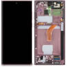 Genuine Samsung Galaxy S22 Ultra (S908B) Complete lcd with frame in Burgundy - Part no: GH82-27488B,GH82-27489B