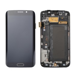 Samsung S6 Edge Black LCD & Digitiser Complete G925F GH97-17162A