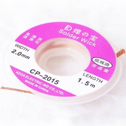 Desoldering Wire Solder Braid 2.0mm 1.5m